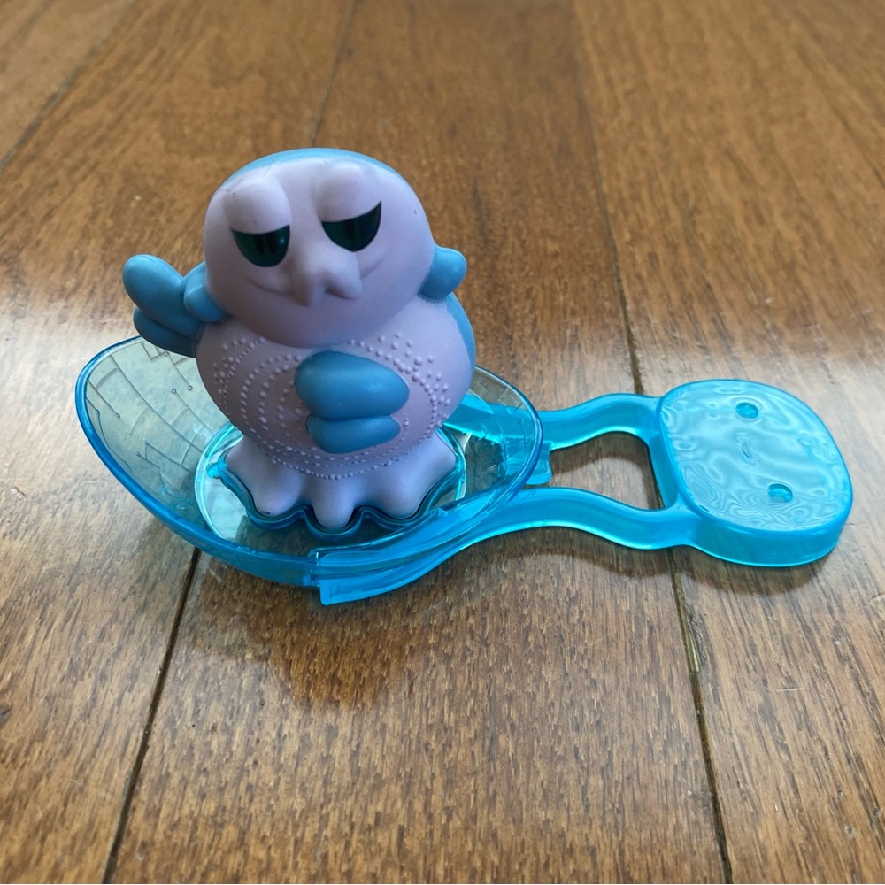 Purple and Blue Owl Toy